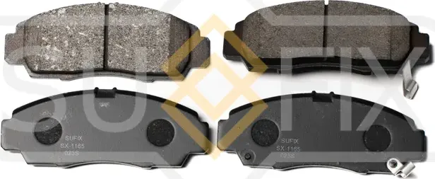 Колодки тормозные передние (Sufix). Артикул SX1165
