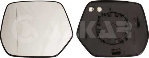 Зеркальное стекло бокового зеркала Alkar левое для Honda CR-V IV 2012-2018. Артикул 6471936