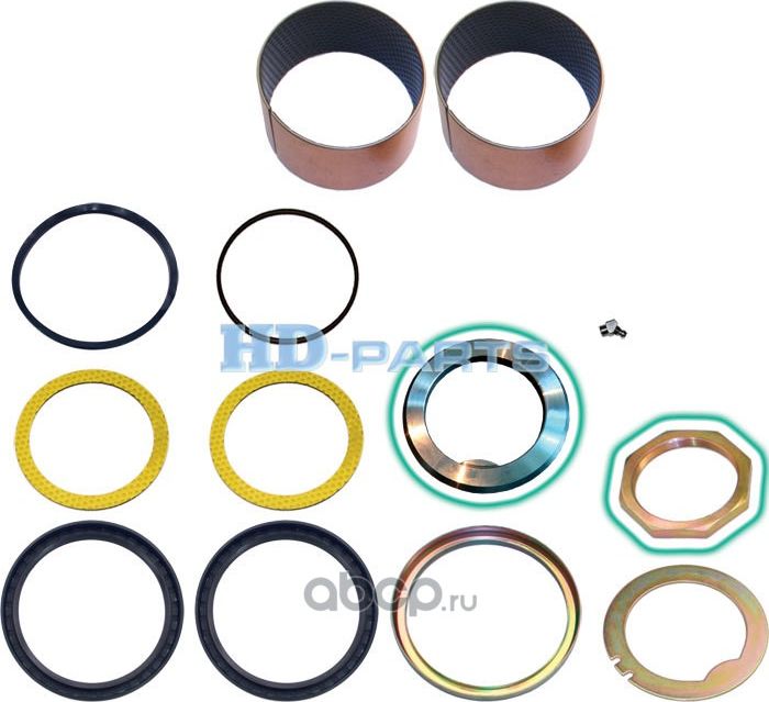 Ремкомплект SCANIA P,G,R,T series кронштейна балансира (втулки, подшипники, упло (HD-Parts). Артикул 312718
