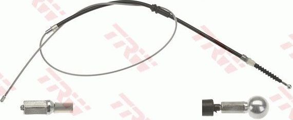 Трос ручника (тросик ручного тормоза) TRW. Артикул GCH284
