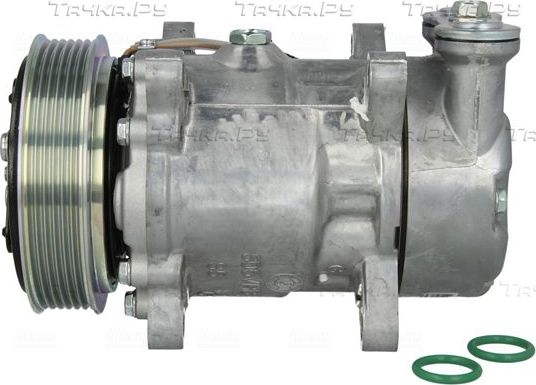 Компрессор кондиционера Nissens ** FIRST FIT ** для Peugeot 206 1998-2012. Артикул 89056