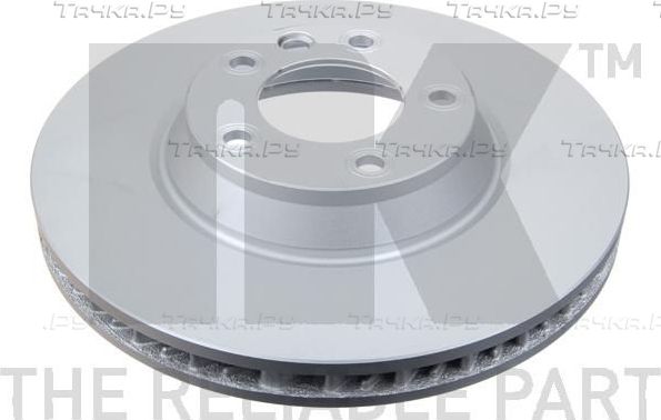 Тормозной диск NK передний левый для Porsche Cayenne II (958) 2010-2014. Артикул 3147103