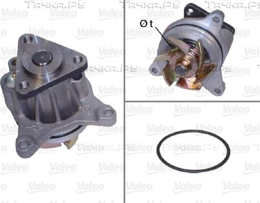 Помпа (водяной насос) Valeo для Volvo V60 I 2010-2013. Артикул 506694