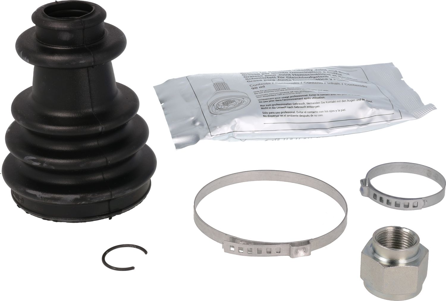 Пыльник шруса (комплект) Metelli (резина). Артикул 13-0429