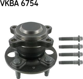 Ступичный подшипник (комплект) SKF. Артикул VKBA 6754
