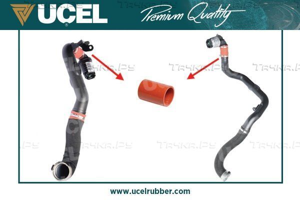 Патрубок интеркулера Ucel для Renault Master III 2010-2026. Артикул 15958