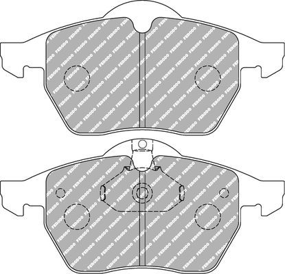Тормозные колодки FERODO RACING DS2500. Артикул FCP1068H