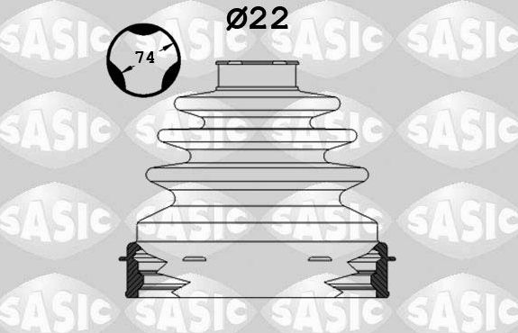 Пыльник ШРУСа внутренний Sasic. Артикул 1904028