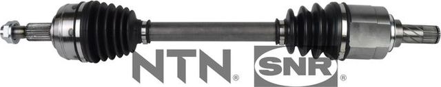 Полуось (привод в сборе, приводной вал) NTN / SNR передняя передняя для Renault Fluence I 2010-2017. Артикул DK55.099