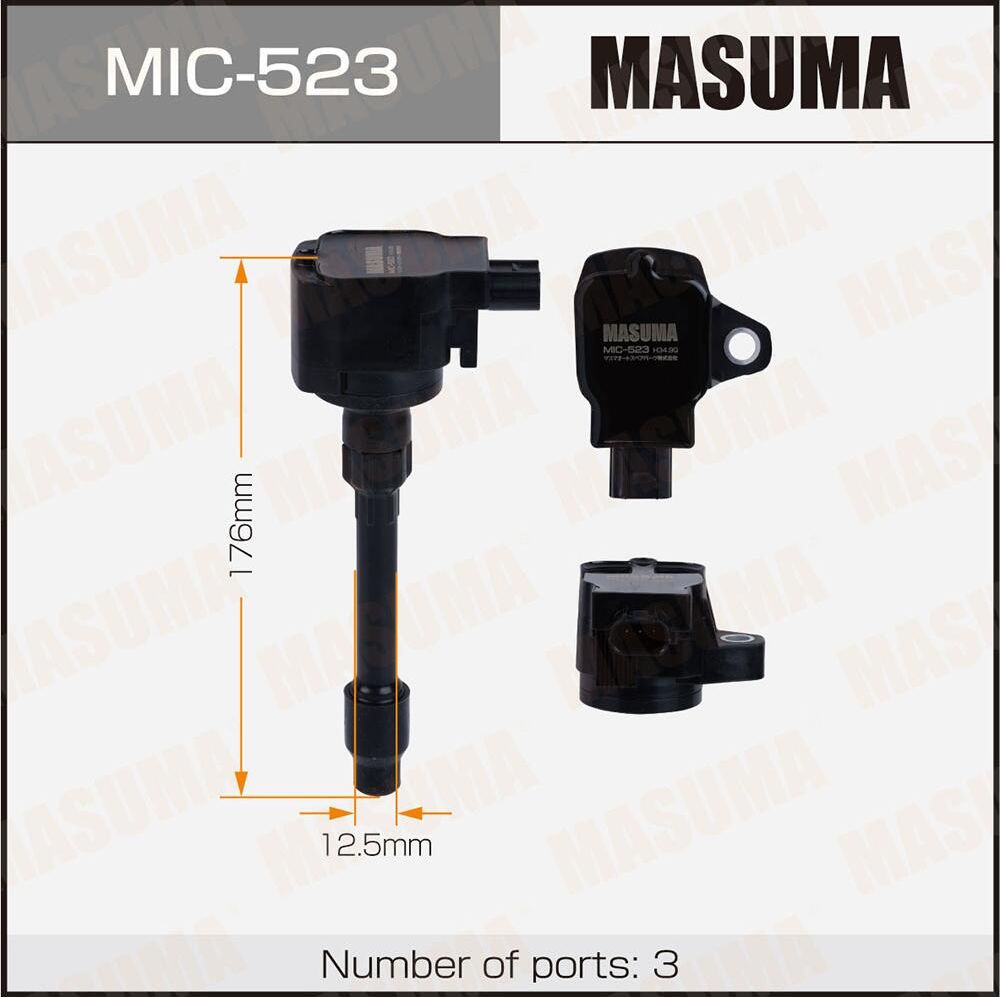 Катушка зажигания Masuma. Артикул MIC-523