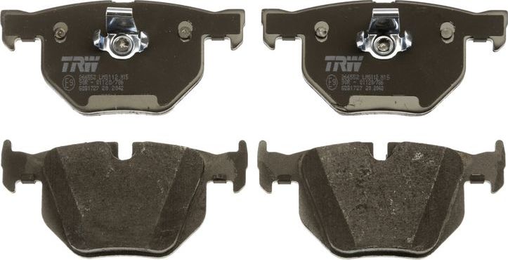 Тормозные колодки TRW COTEC. Артикул GDB1727