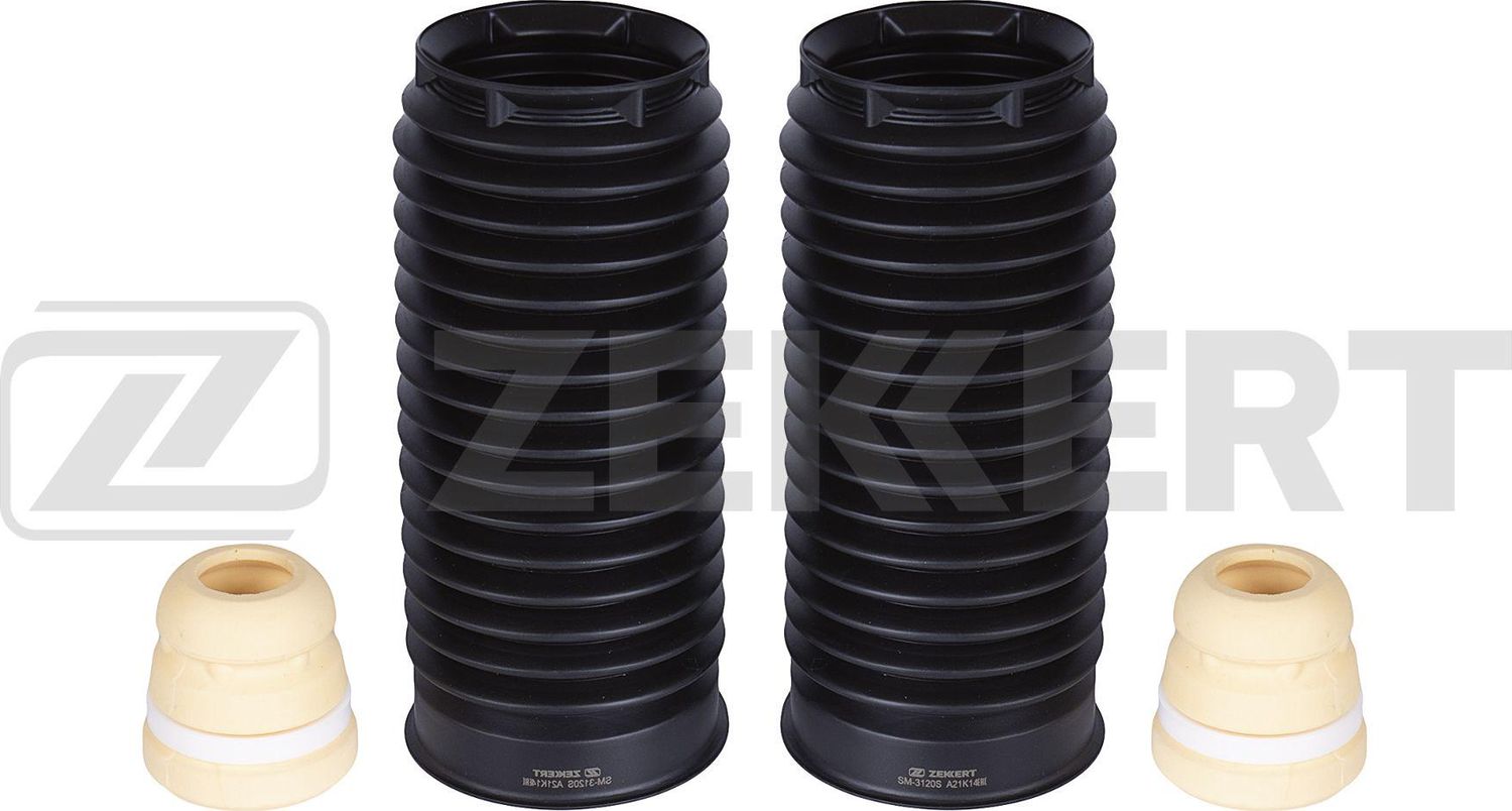 Комплект отбойников и пыльников амортизаторов (стоек) Zekkert (Полиуретан). Артикул SM-3120S
