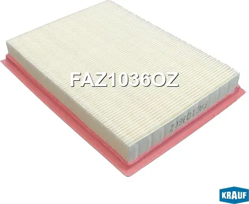 Фильтр воздушный Krauf. Артикул FAZ1036OZ