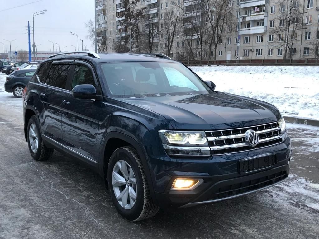 Дефлекторы Cobra Tuning для окон Volkswagen Atlas 2018-2026. Артикул V25618