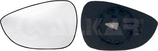 Зеркальное стекло бокового зеркала Alkar левое для Ford B-MAX 2012-2017. Артикул 6401394