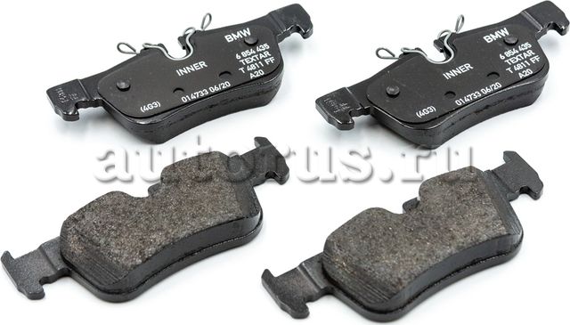 Тормозные колодки BMW (OEM) передние/задние для MINI Clubman II (F54) 2014-2026. Артикул 34216859917