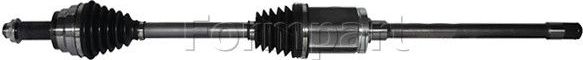 Полуось (привод в сборе, приводной вал) Formpart. Артикул 12380019/S