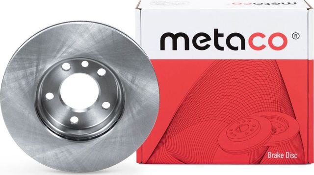 Диск тормозной VW TOUAREG/TRANSPORTER 03- передн. (Metaco). Артикул 3050050