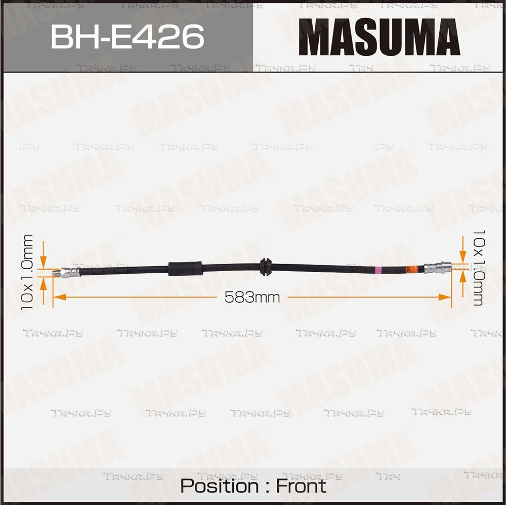 Тормозной шланг Masuma. Артикул BH-E426