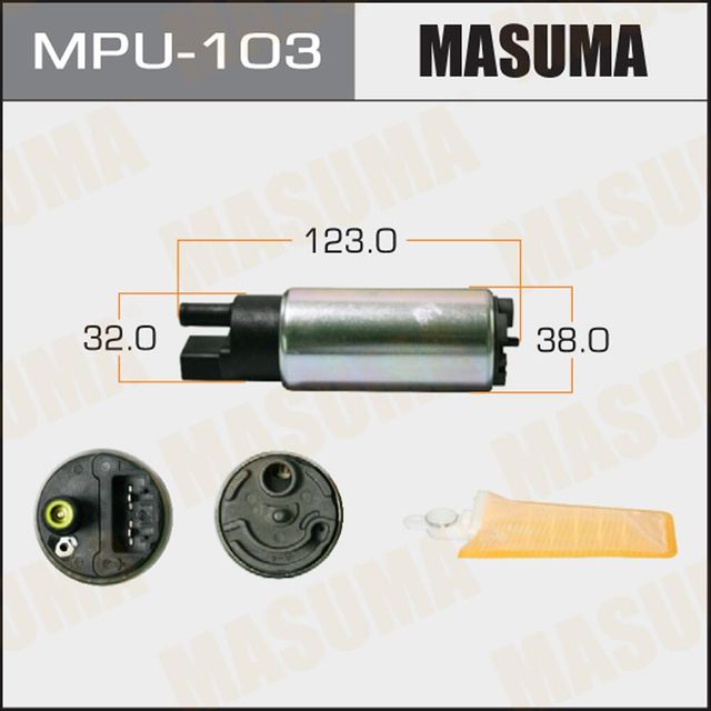 Бензонасос (топливный насос) Masuma для Toyota Mark II IX (X110) 2002-2004. Артикул MPU-103
