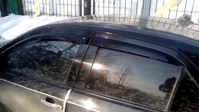 Дефлекторы Cobra Tuning для окон Geely MK седан 2008-2015. Артикул G10108