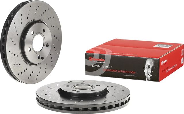 Тормозной диск Brembo PRIME LINE - UV Coated. Артикул 09.A828.11