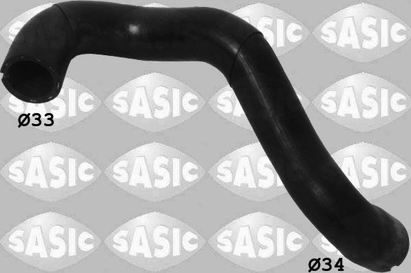 Патрубок радиатора (системы охлаждения) Sasic. Артикул 3406175