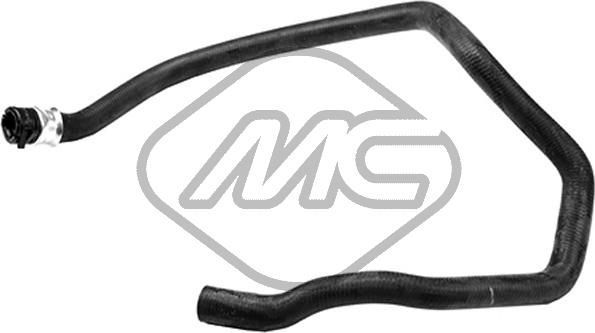 Патрубок радиатора (системы охлаждения) Metalcaucho. Артикул 07639