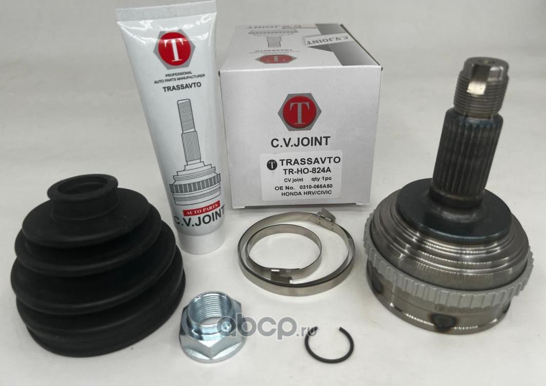 ШРУС наружный | перед прав/лев | 26/30 (Trassavto). Артикул TRHO824A