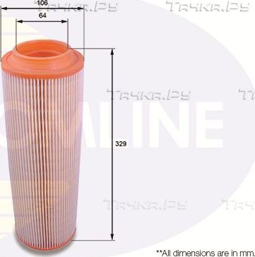 Воздушный фильтр Comline для Mercedes-Benz A-Класс I (W168) 1998-2004. Артикул EAF480