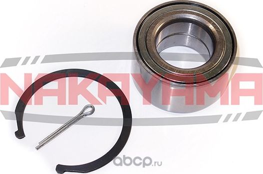 Подшипник передней ступицы колеса, комплект HYUNDAI ACCENT 00-10, ELANTRA 96-00, (Nakayama). Артикул M1045NY