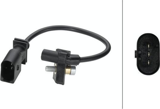 Датчик положения коленвала Hella для BMW X6 I (E71) 2008-2010. Артикул 6PU 013 122-041