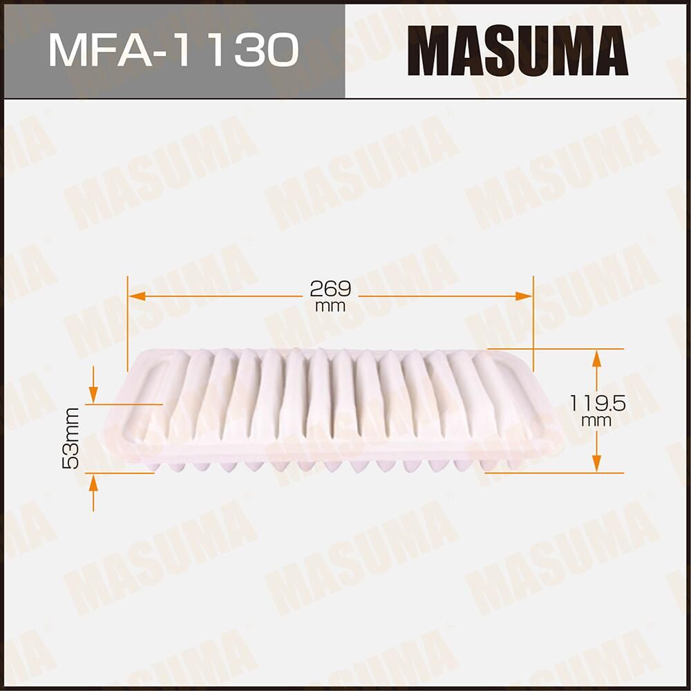 Воздушный фильтр Masuma. Артикул MFA-1130