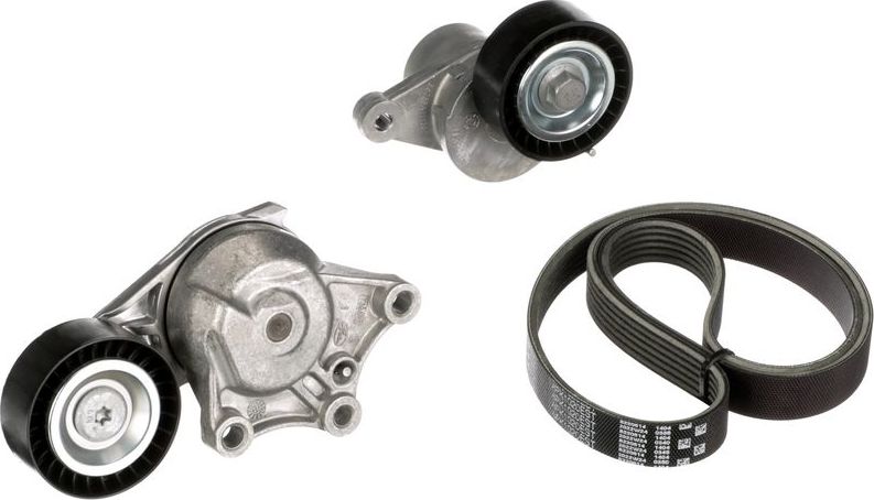 Приводной ремень поликлиновой с роликами (комплект) Gates Micro-V® E-START™. Артикул K026PK1020EST