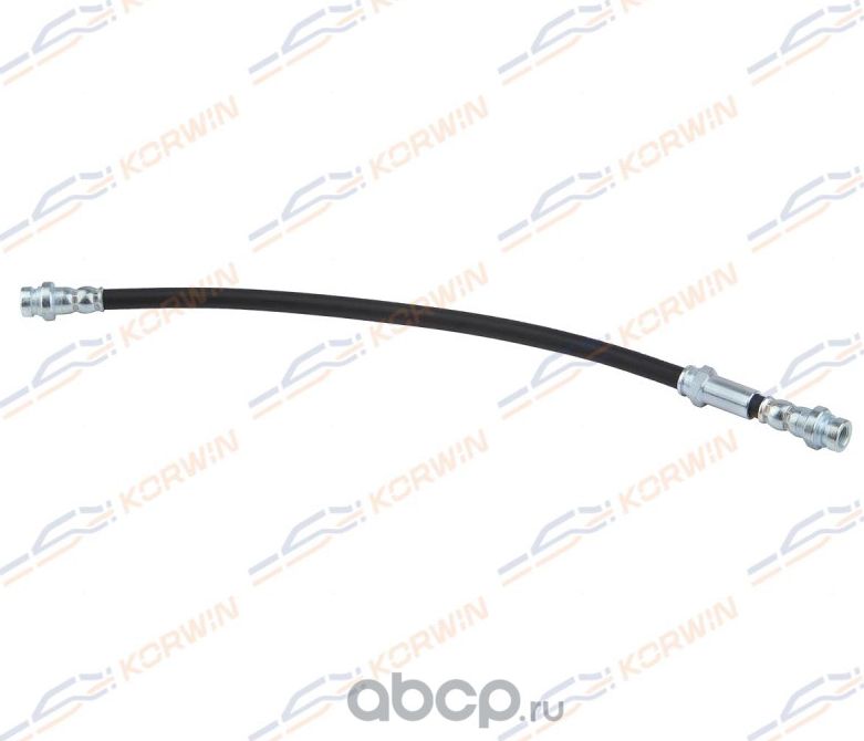 Шланг тормозной перед Mitsubishi L200 Montero Pajero Sport 96 01 (Korwin). Артикул KWDG0365