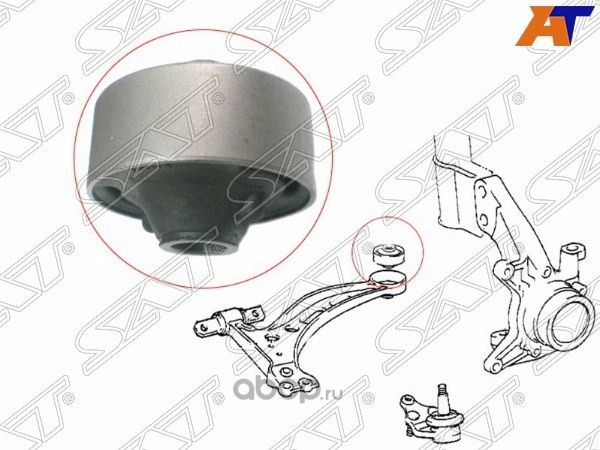 Сайлентблок RR нижнего FR рычага TOYOTA AVALONCAM (SAT). Артикул ST4865507020