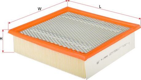 Воздушный фильтр Sakura. Артикул A-19890