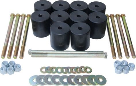 Комплект бодилифт (лифт-комплект кузова) Autogur73 50 мм для УАЗ 2206 нового образца 2000-2026. Артикул Body-2206 н/о-50-d10-10