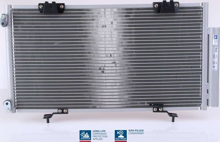 Радиатор кондиционера (конденсатор) Nissens (алюминий). Артикул 94833