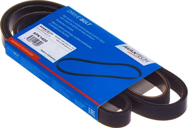 Ремень поликлиновой (Avantech). Артикул 5PK1400