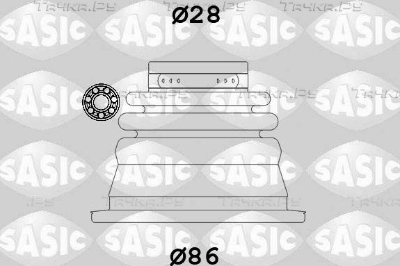 Пыльник ШРУСа внутренний Sasic передний левый для Renault Safrane I 1992-2000. Артикул 4003464