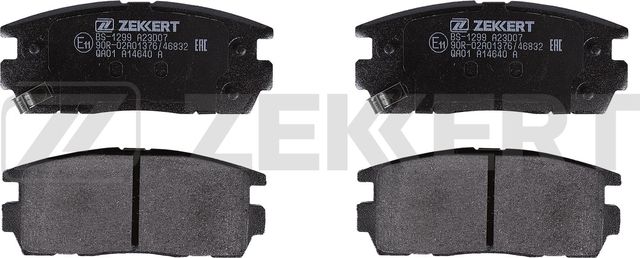 Тормозные колодки Zekkert. Артикул BS-1299