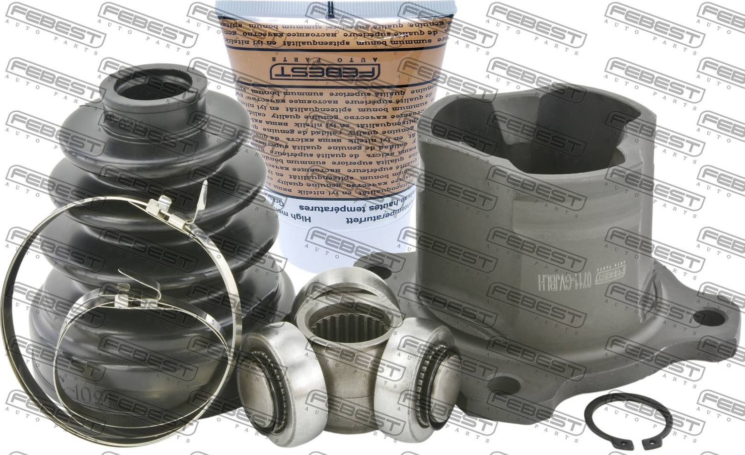 Шрус внутренний (граната) Febest. Артикул 0711-GVJBLH