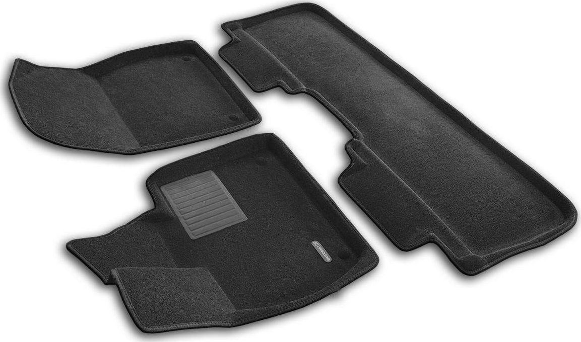 Коврики текстильные Euromat 3D Business для салона LiXiang L7 2023-2024. Артикул EMC3D-005741