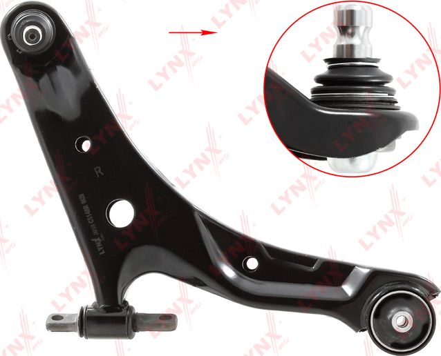 Поперечный рычаг передней подвески LYNXauto. Артикул C5148R