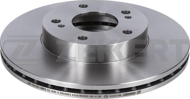 Тормозной диск Zekkert передний для Nissan Maxima A32 1995-1999. Артикул BS-5173