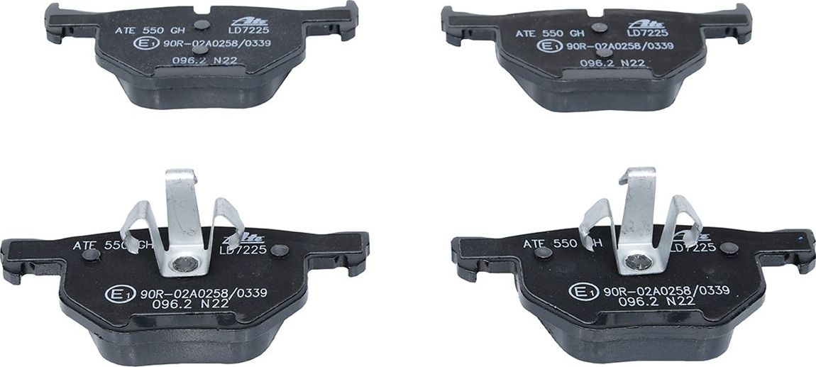 Тормозные колодки ATE Ceramic. Артикул 13.0470-7225.2