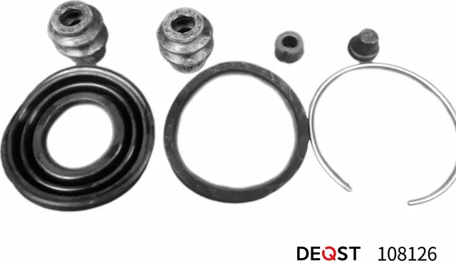Ремкомплект тормозного суппорта заднего (для поршня O 45 mm, суппорт Akebono). (Deqst). Артикул 108126