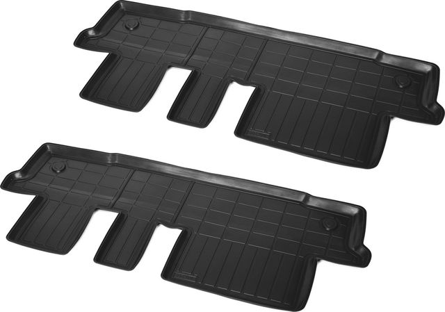 Коврики Rival для салона (2 и 3 ряд) Volkswagen Caravelle T6 минивэн 2015-2019 2020-2026. Артикул 15813001