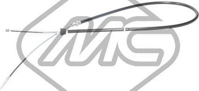 Трос ручника (тросик ручного тормоза) Metalcaucho. Артикул 80141